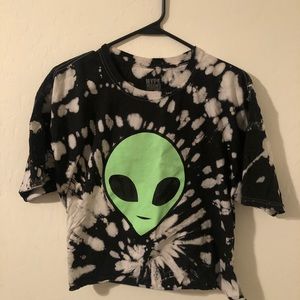 Alien cropped T-Shirt